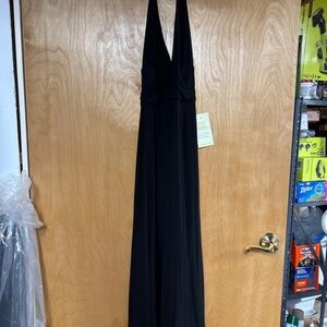 BCBG Black Halter Maxi Dress